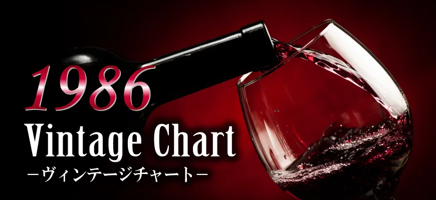 1986年のワイン 産地毎のワインの出来を詳しく解説【ワイン専門店