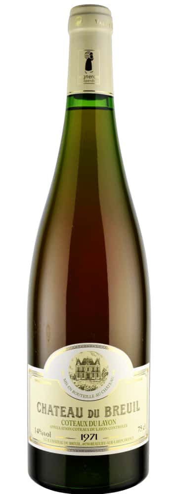 1971年 シャトー・デュ・ブルイユ / コトー・デュ・レイヨン