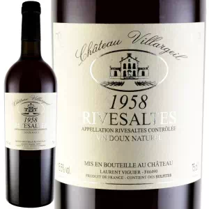 1958年 シャトー・ヴィラジェイル / リヴザルト