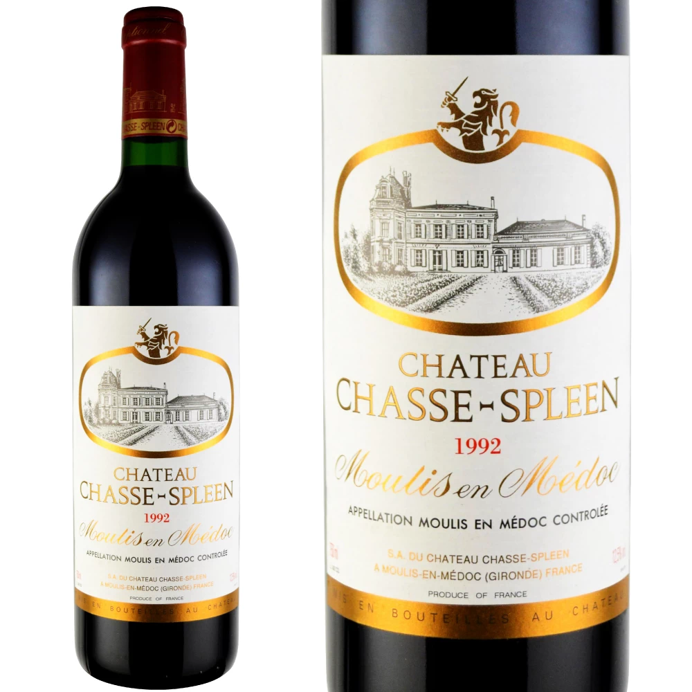1992年 シャトー・シャス・スプリーン [Chateau Chasse Spleen
