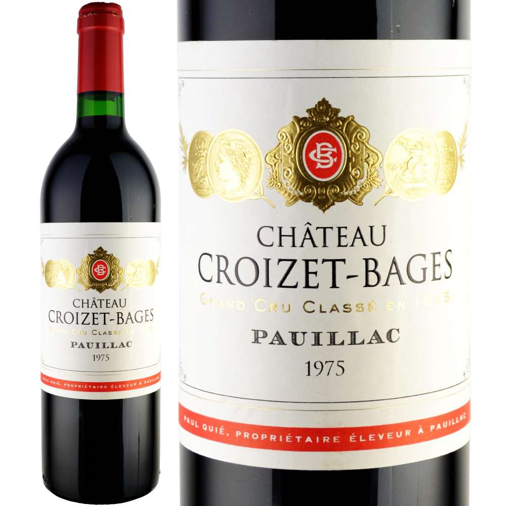 1975年 シャトー・クロワゼ・バージュ [Chateau Croizet Bages]【ワイン専門店LoveWine】