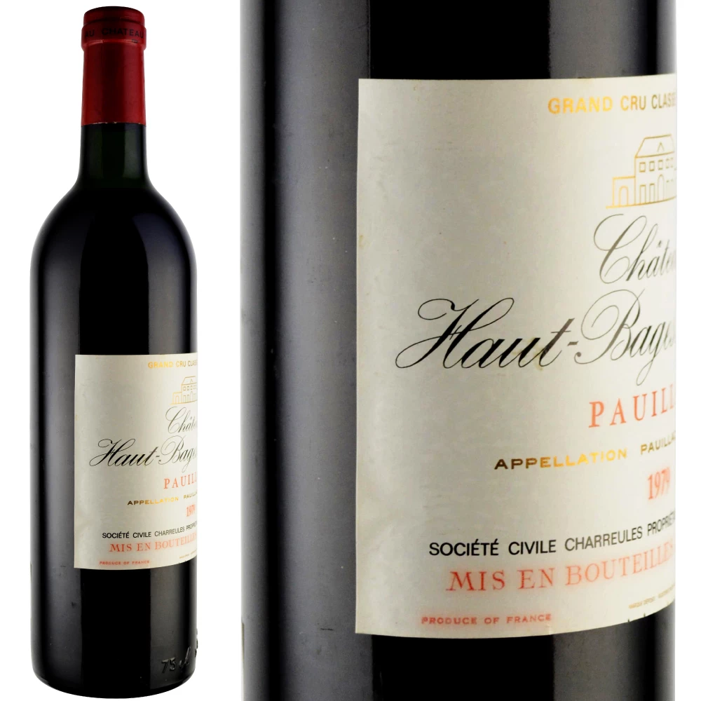 1979年 シャトー・オー・バージュ・リベラル [Chateau Haut Bages