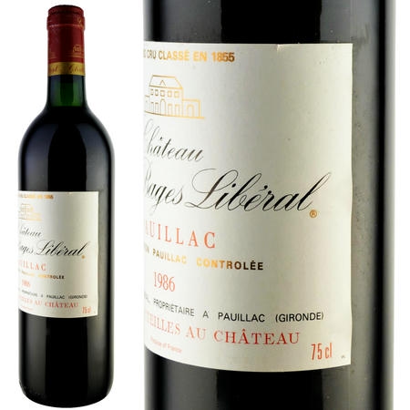 1986年 シャトー・オー・バージュ・リベラル [Chateau Haut Bages