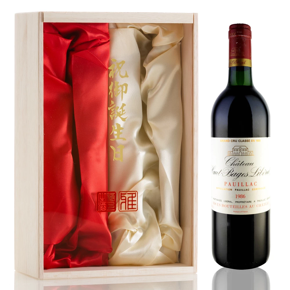 1986年 シャトー・オー・バージュ・リベラル [Chateau Haut Bages