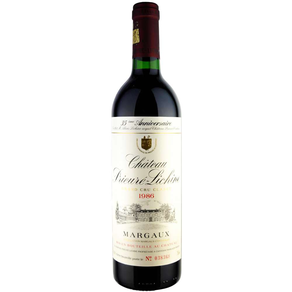 送料無料商品 |  公式 オンライン 1986年 シャトー・プリュレ・リシーヌ [Chateau Prieure Lichine ワイン