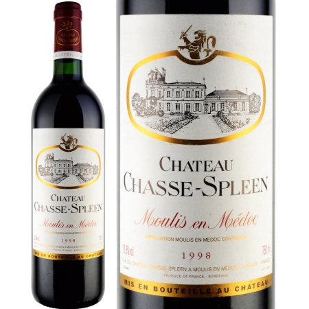 1998年 シャトー・シャス・スプリーン [Chateau Chasse Spleen