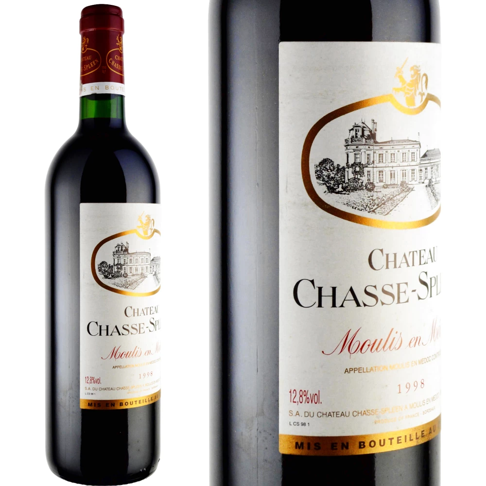 1998年 シャトー・シャス・スプリーン [Chateau Chasse Spleen
