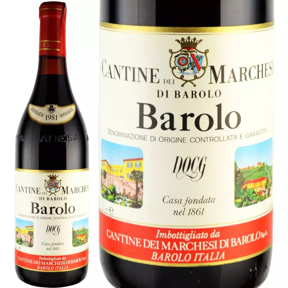 1981年 マルケージ・ディ・バローロ / バローロ [Marchesi di Barolo