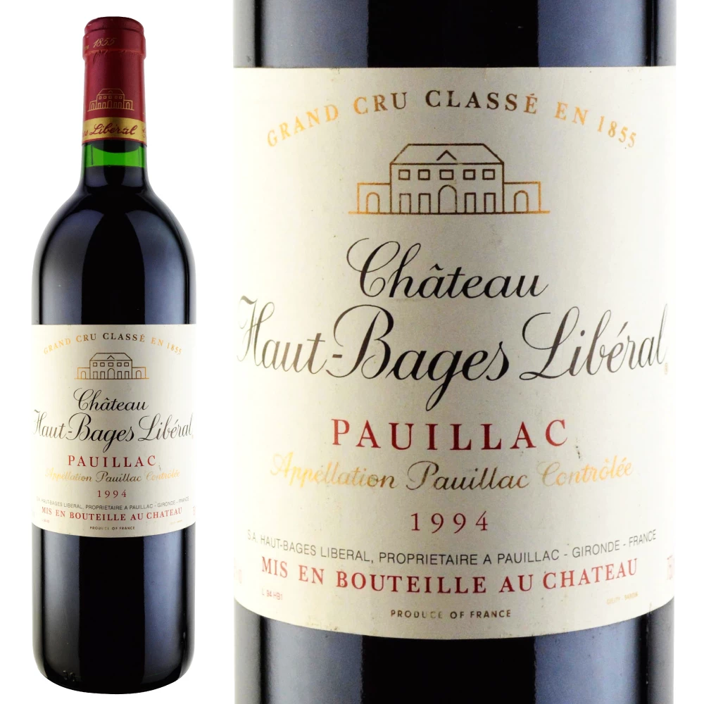 1994年 シャトー・オー・バージュ・リベラル [Chateau Haut Bages