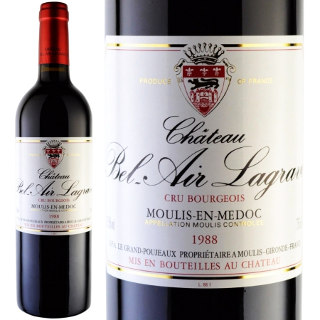 1988年 シャトー・ベル・エアー・ラグラーヴ [Chateau Bel Air Lagrave