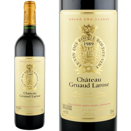 1989年 シャトー・グリュオ・ラローズ [Chateau Gruaud Larose