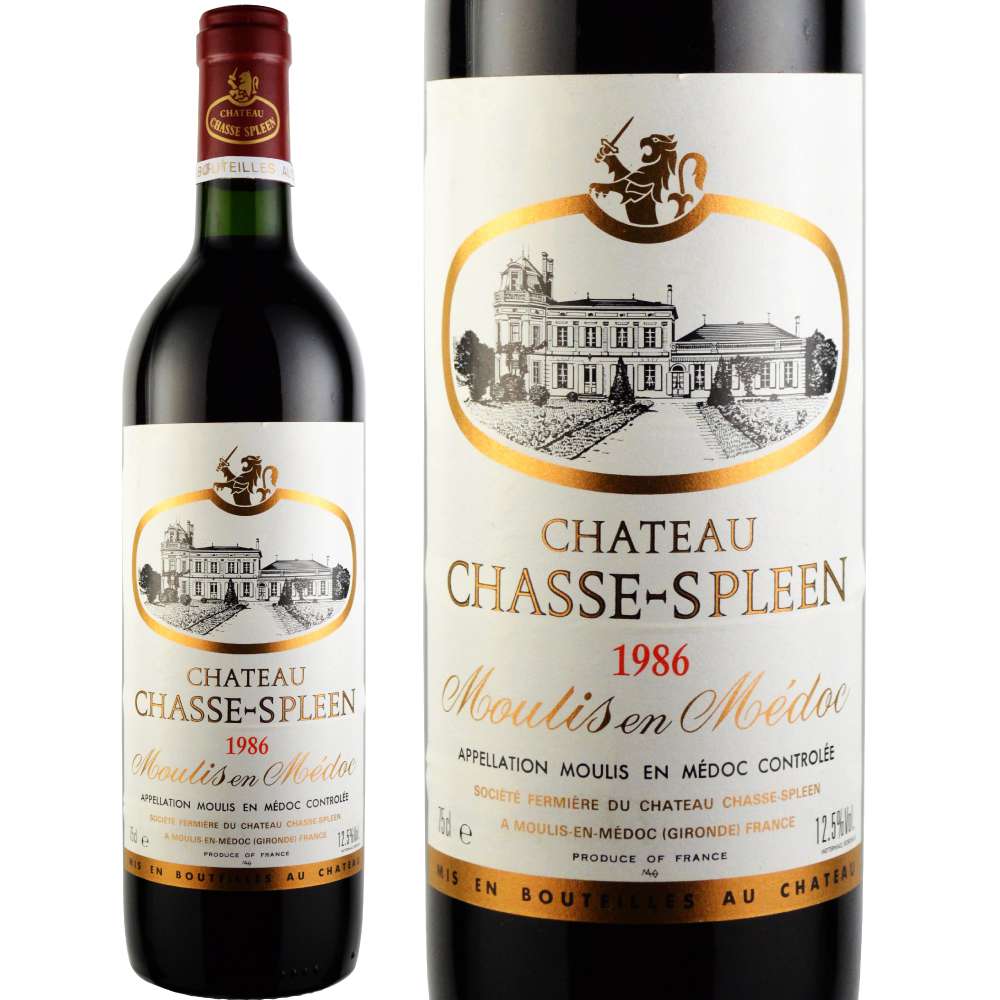 1986年 シャトー・シャス・スプリーン