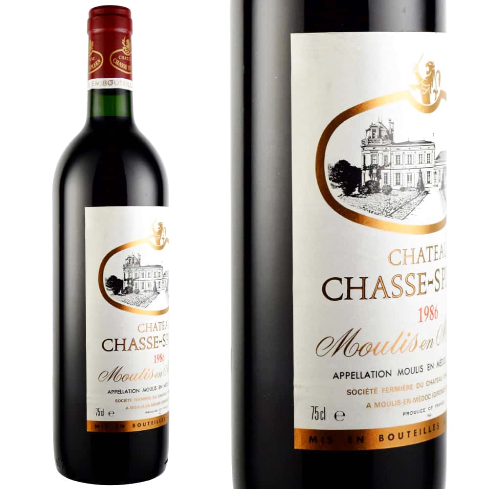 1986年 シャトー・シャス・スプリーン [Chateau Chasse Spleen