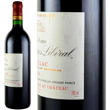 1991年 シャトー・オー・バージュ・リベラル [Chateau Haut Bages