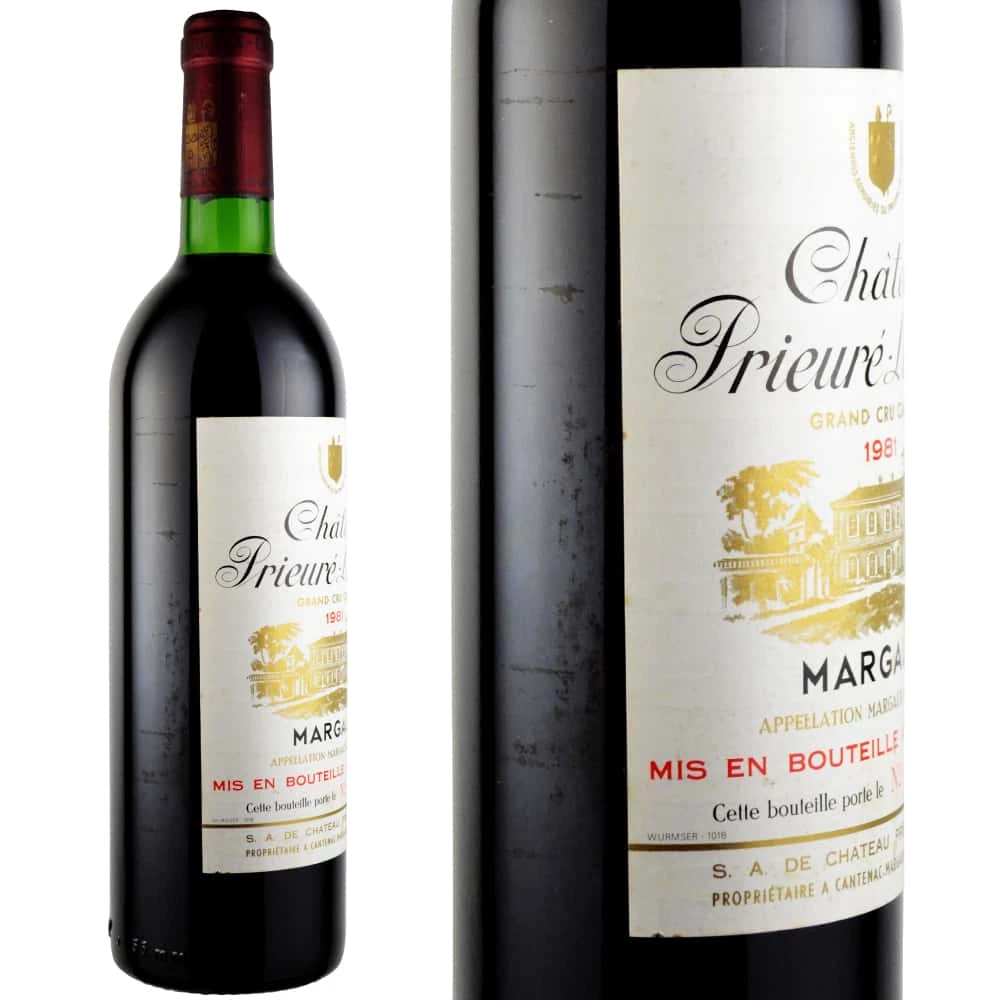1981年 シャトー・プリュレ・リシーヌ [Chateau Prieure Lichine