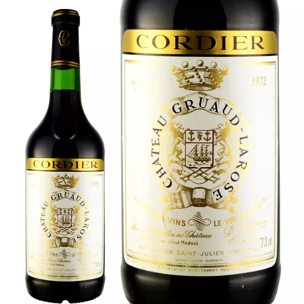 1972年 シャトー・グリュオ・ラローズ [Chateau Gruaud Larose 1972年 シャトー・グリュオ・ラローズ [Chateau Gruaud Larose