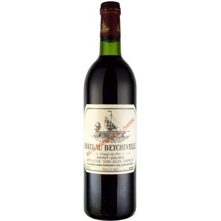 1981年 シャトー・ベイシュヴェル [Chateau Beychevelle]【ワイン専門