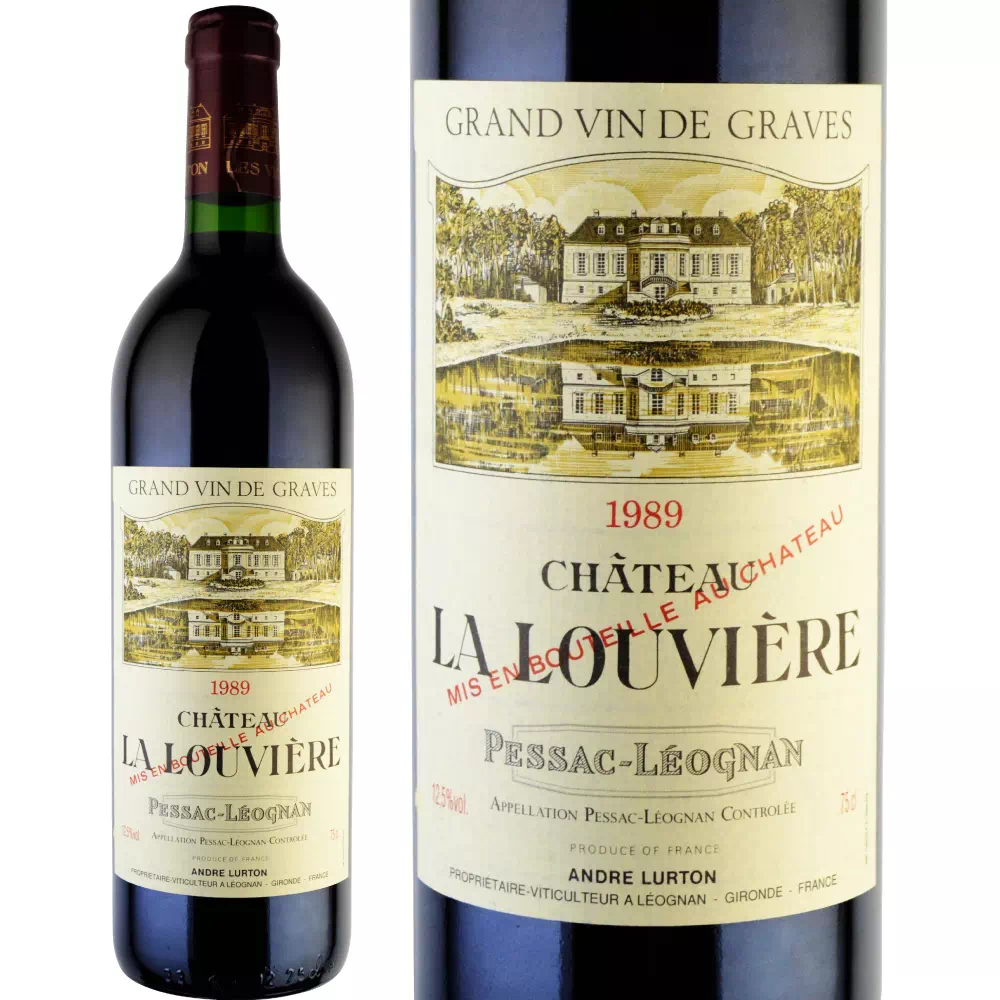 1989年 シャトー・ラ・ルヴィエール・ルージュ [Chateau La Louviere