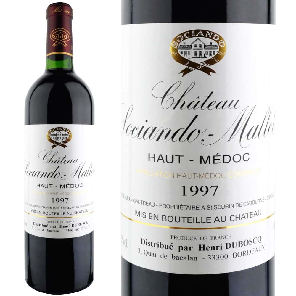 1997年 シャトー・ソシアンド・マレ [Chateau Sociando Mallet