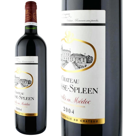 Chateau Chasse-Spleen 2004 赤ワイン 2004年 シャトー・シャス・スプリーン [Chateau Chasse Spleen