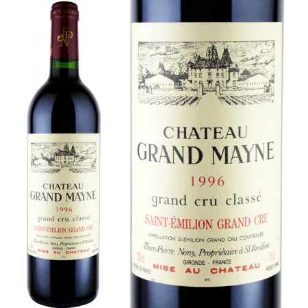 CHATEAU GRAND MAYNE 1996 赤ワイン 木箱入り 1996年 シャトー・グラン・マイエン [Chateau Grand Mayne]【ワイン