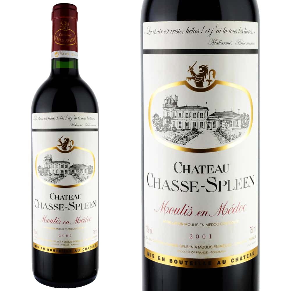 2001年 シャトー・シャス・スプリーン [Chateau Chasse Spleen