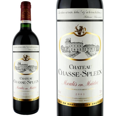 2001年 シャトー・シャス・スプリーン [Chateau Chasse Spleen
