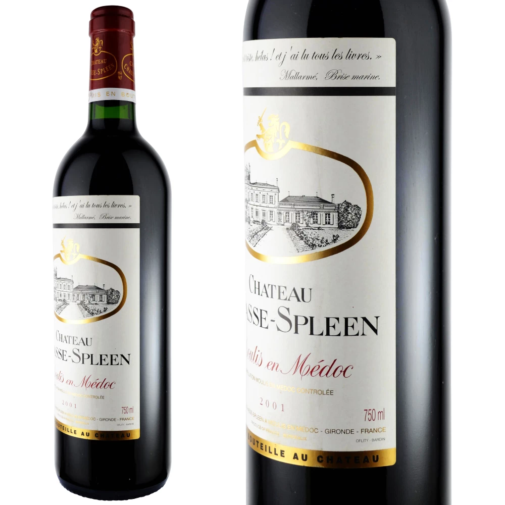 2001年 シャトー・シャス・スプリーン [Chateau Chasse Spleen