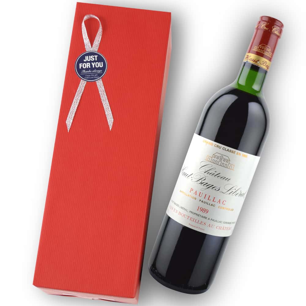 1989年 シャトー・オー・バージュ・リベラル [Chateau Haut Bages