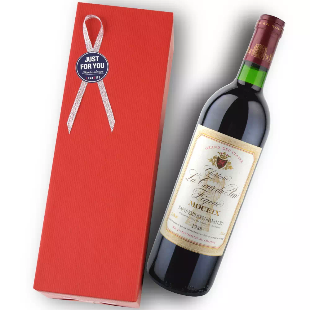 1988年Château La Tour du Pin Figeac Château La Tour du Pin Figeac, St Emilion Grand Cru Classé 1988