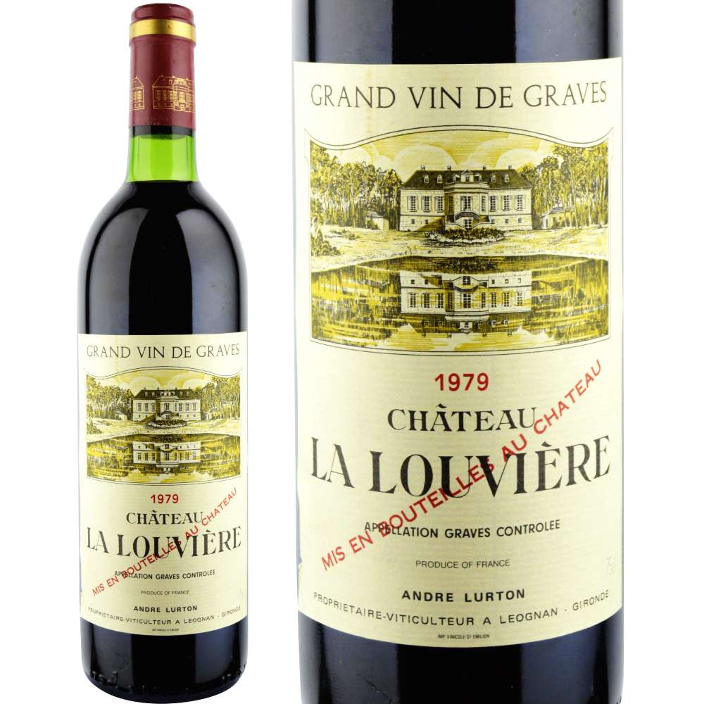1979年 シャトー・ラ・ルヴィエール・ルージュ [Chateau La Louviere