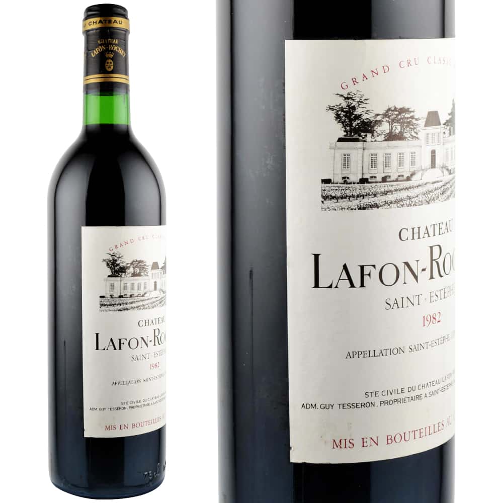 1982年 シャトー・ラフォン・ロシェ [Chateau Lafon Rochet]【ワイン
