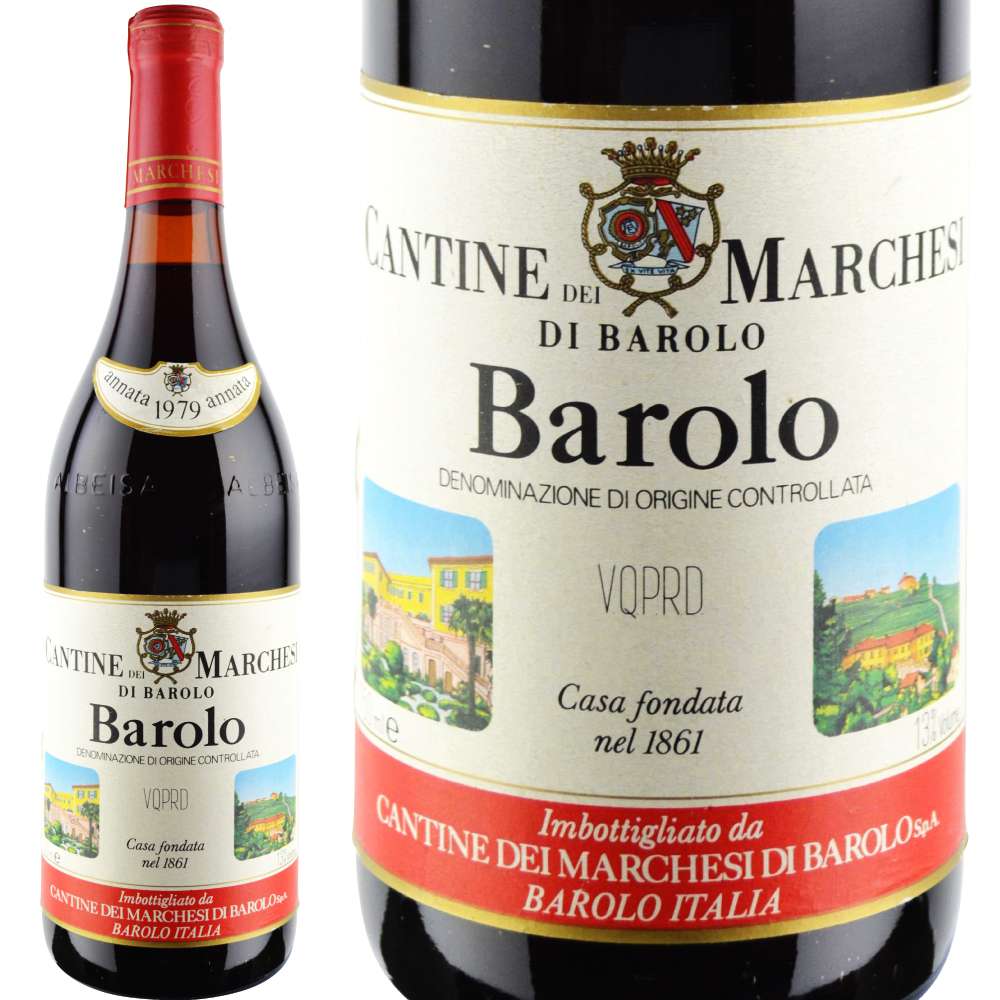 1979年 マルケージ・ディ・バローロ / バローロ [Marchesi di Barolo / Barolo]【ワイン専門店LoveWine】