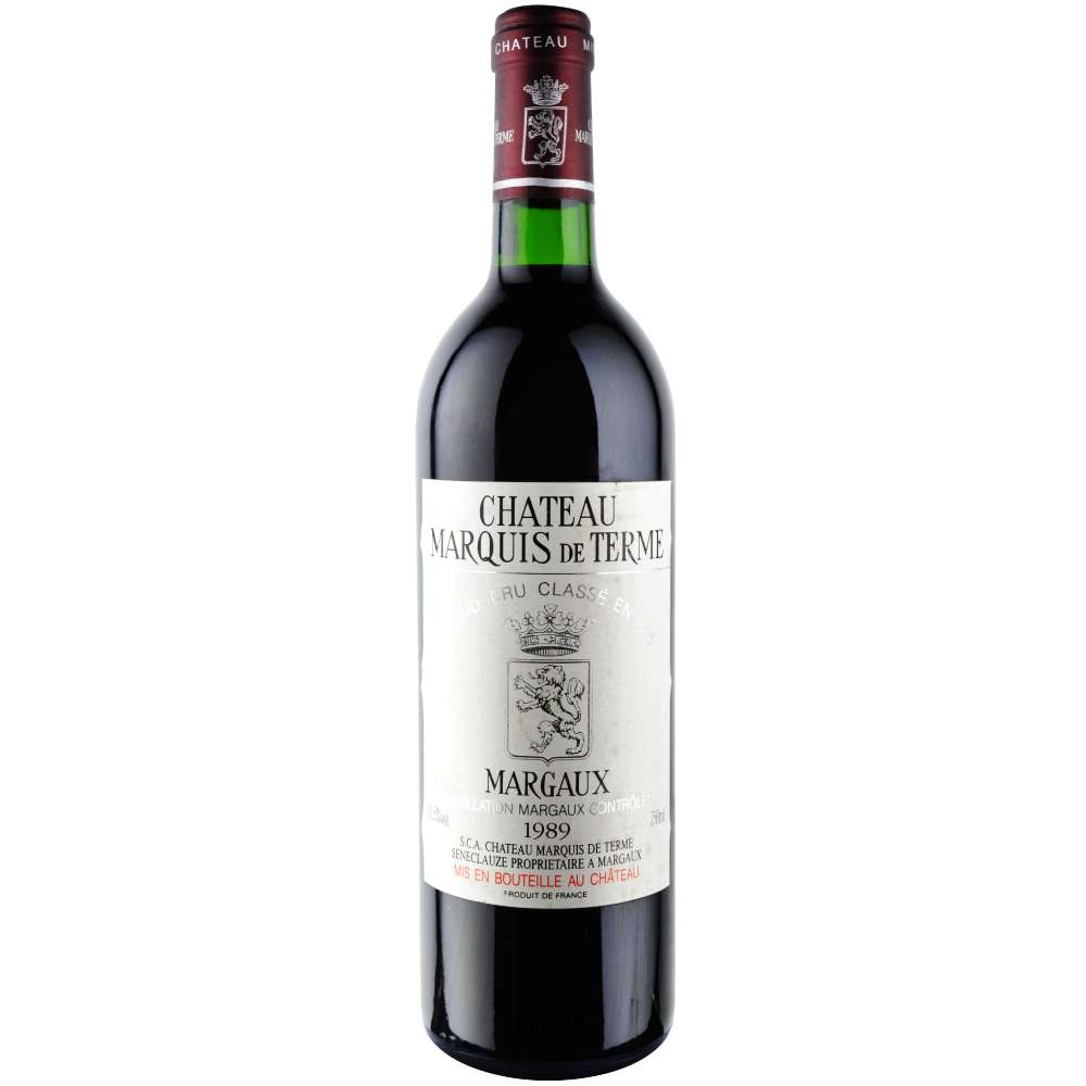 ワイン CHATEAU MARQUIS DE TERME 1989 1989年 シャトー・タルボ [Chateau Talbot]【ワイン専門店LoveWine】