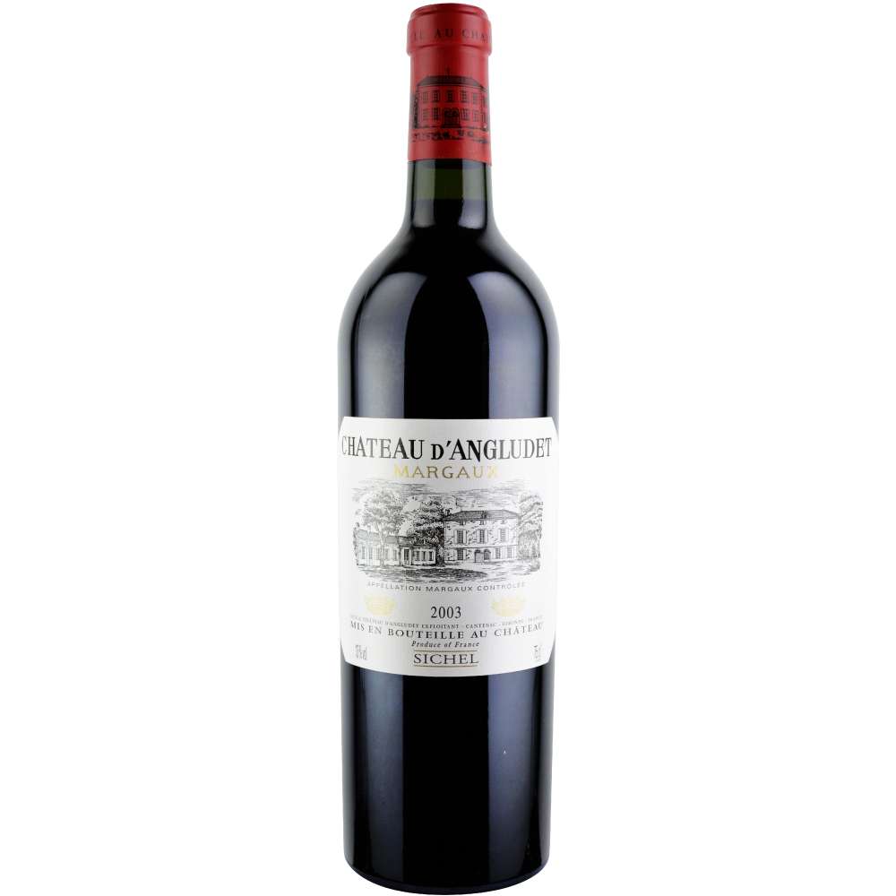2003 シャトー　ダングリュデ　赤ワイン 2003年 シャトー・ダングリュデ [Chateau d'Angludet]【ワイン