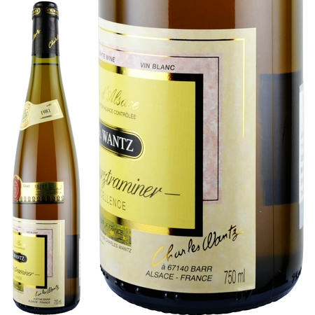 1981年 シャルル・ヴァンツ / ゲヴュルツトラミネール [Charles Wantz