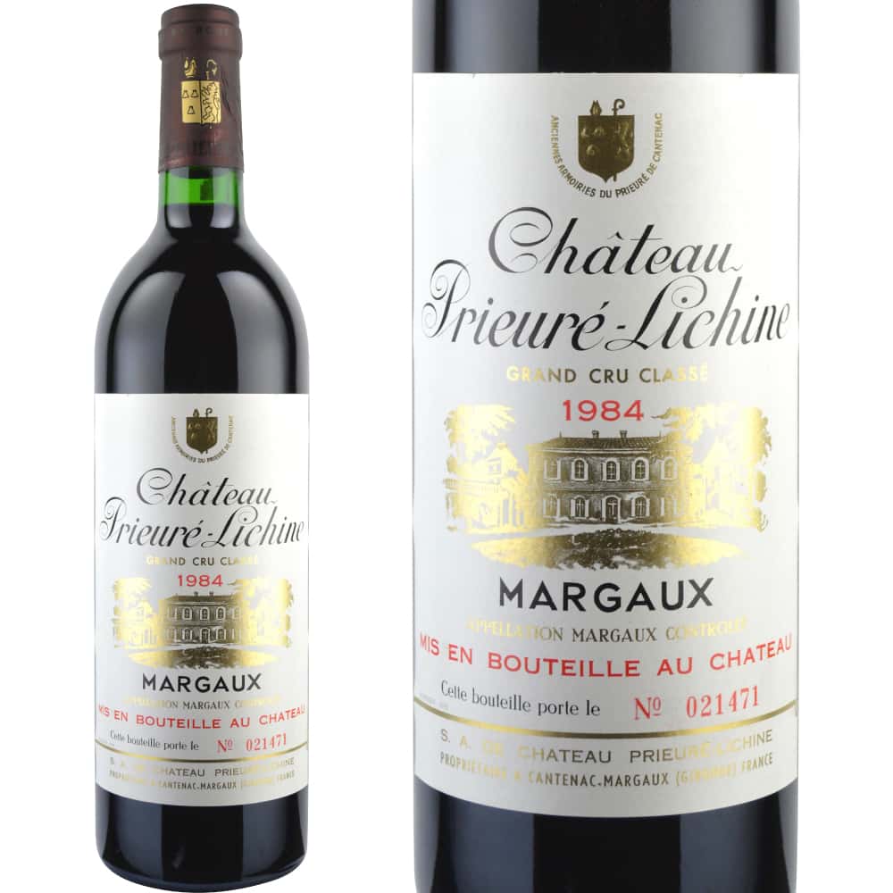 1984年 シャトー・プリュレ・リシーヌ [Chateau Prieure Lichine