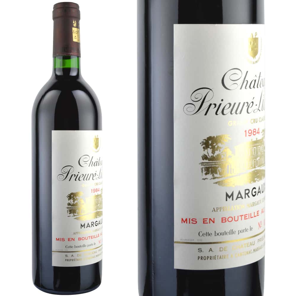 1984年 シャトー・プリュレ・リシーヌ [Chateau Prieure Lichine