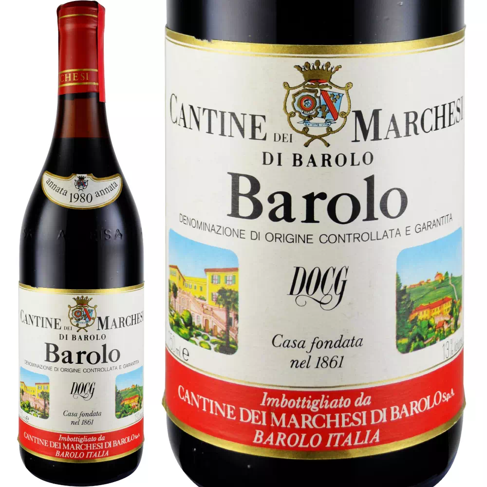 1980年 マルケージ・ディ・バローロ / バローロ [Marchesi di Barolo
