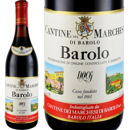 1980年 マルケージ・ディ・バローロ / バローロ [Marchesi di Barolo