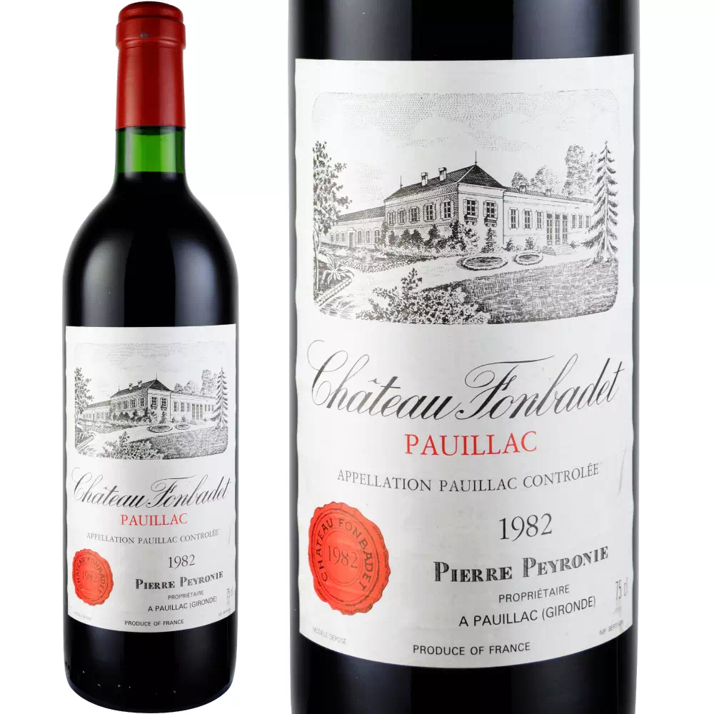 1982年 シャトー・フォンバデ [Chateau Fonbadet]【ワイン専門店LoveWine】