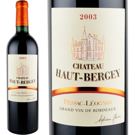 2003年 シャトー・オー・ベルジェイ [Chateau Haut Bergey]【ワイン