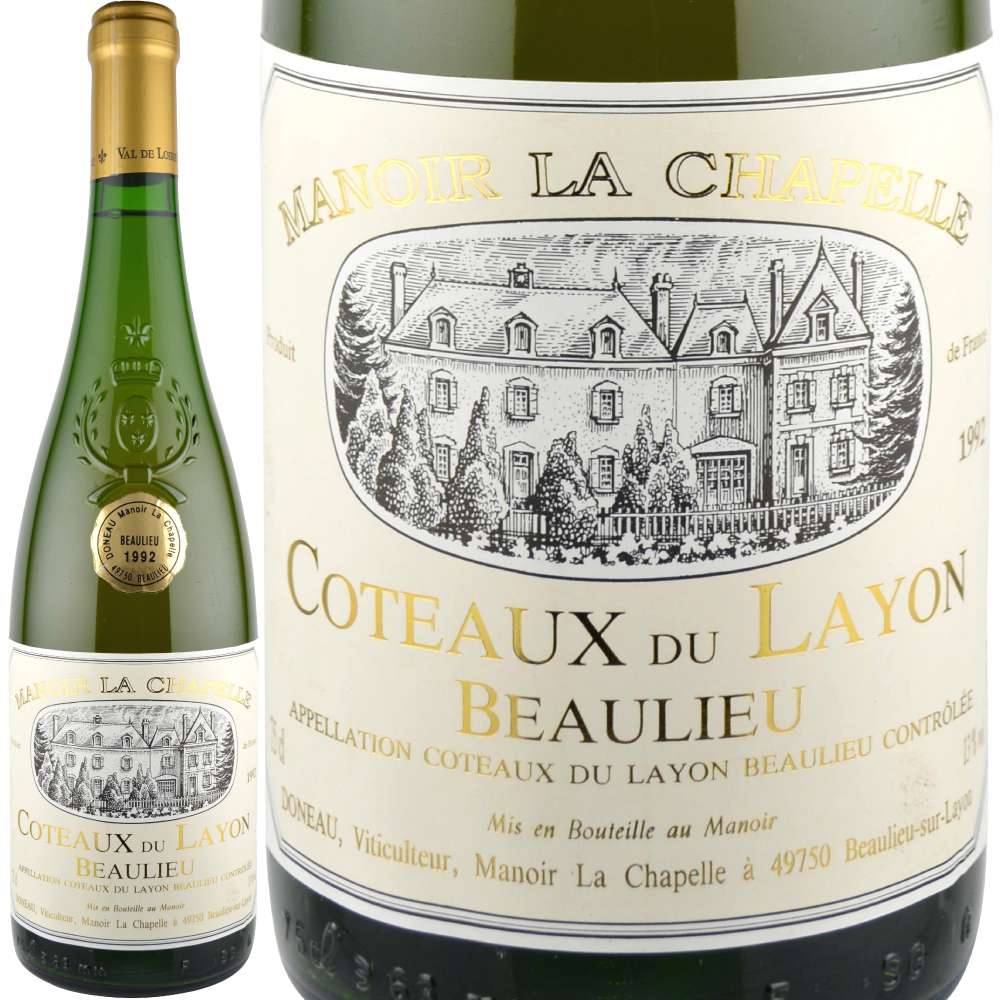 1992年 マノワール・ラ・シャペル / コトー・デュ・レイヨン・ボーリュー