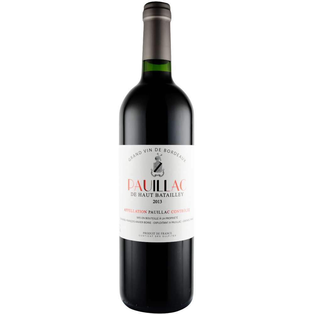 2013年 ポイヤック・ド・オー・バタイエ [Pauillac de Haut Batailley