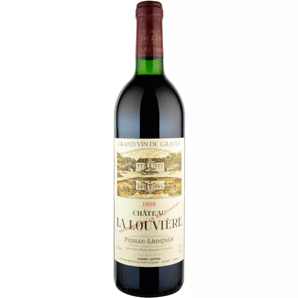 1986年 シャトー・ラ・ルヴィエール・ルージュ [Chateau La Louviere