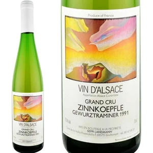 1991年 セピ・ランドマン / ゲヴュルツトラミネール・グラン・クリュ・ツィンコフレ