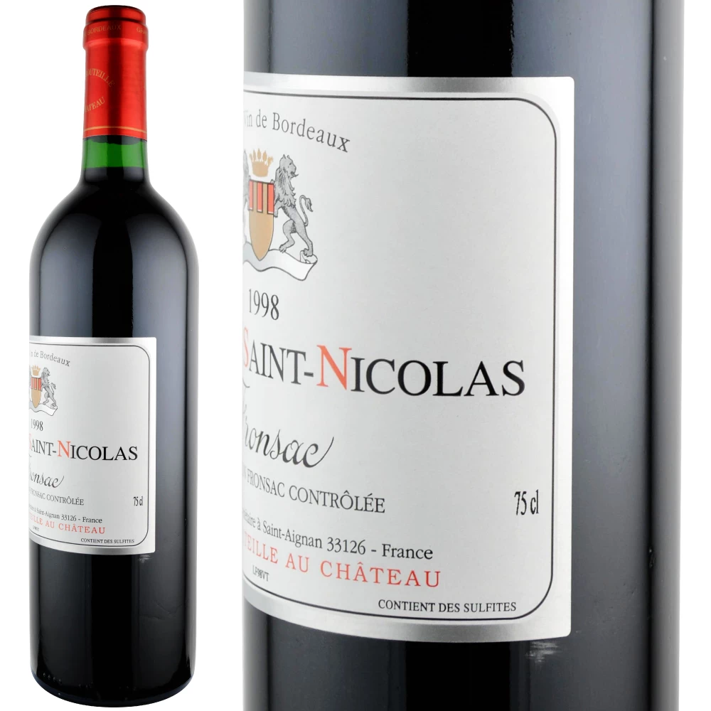 1998年 シャトー・サン・ニコラ [Chateau Saint Nicolas]【ワイン専門