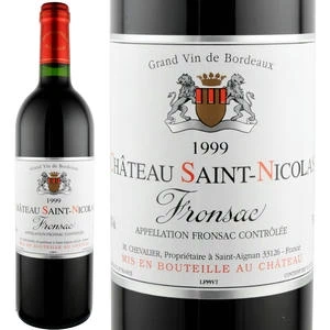 1999年 シャトー・サン・ニコラ