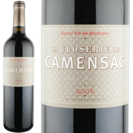Château de Camensac 2006 赤ワイン 750ml 2006年 ラ・クロズリー・ド・カマンサック [La Closerie de Camensac