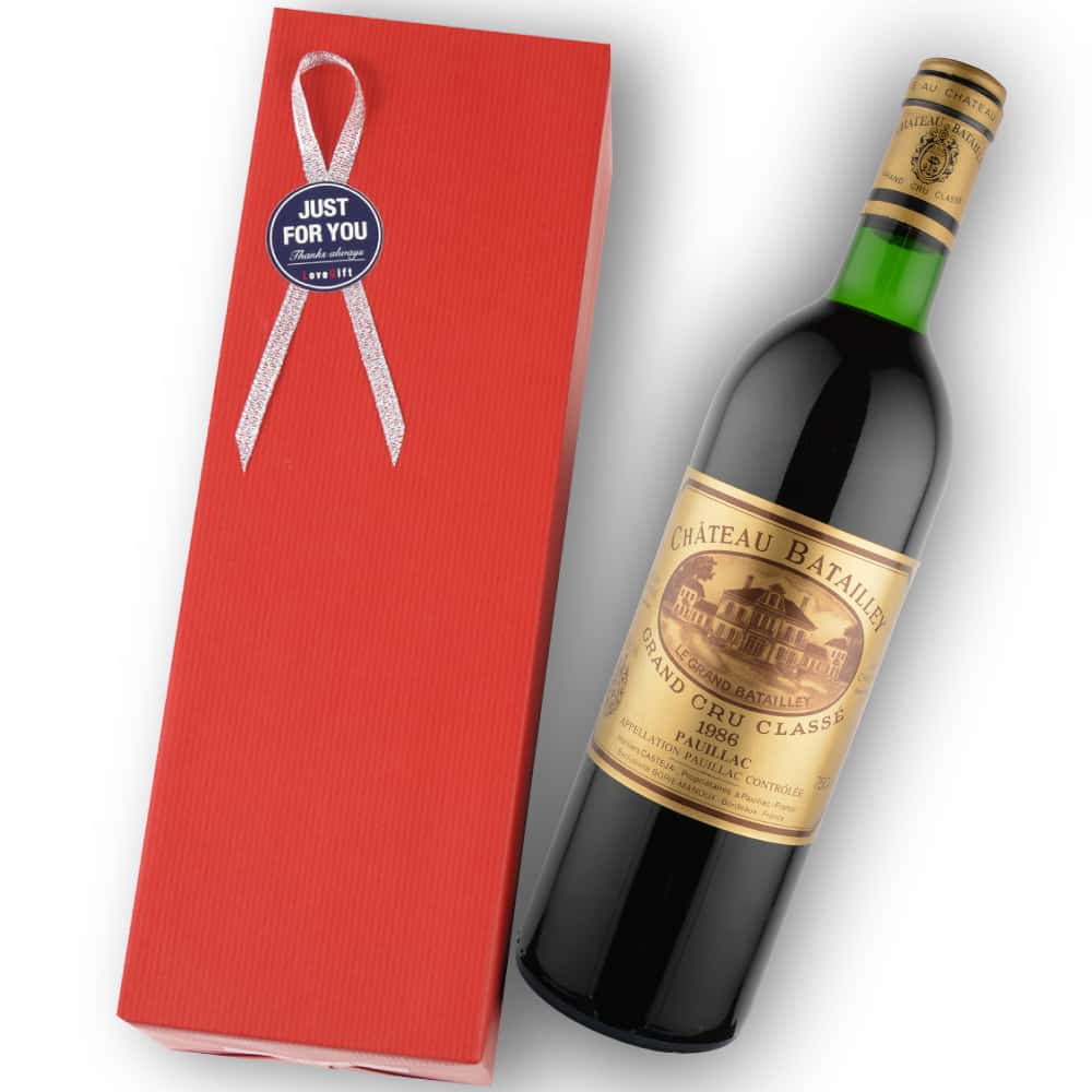 1986年 シャトー・バタイエ [Chateau Batailley]【ワイン専門店LoveWine】